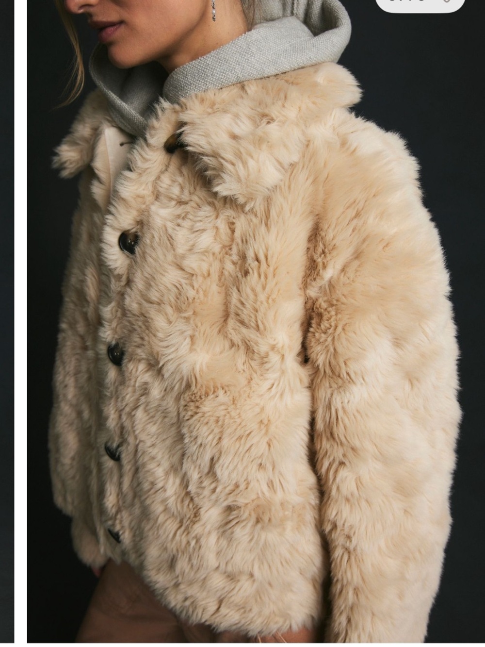 Free People Alice Throw On Faux Fur Jacket - Picture 6 of 11